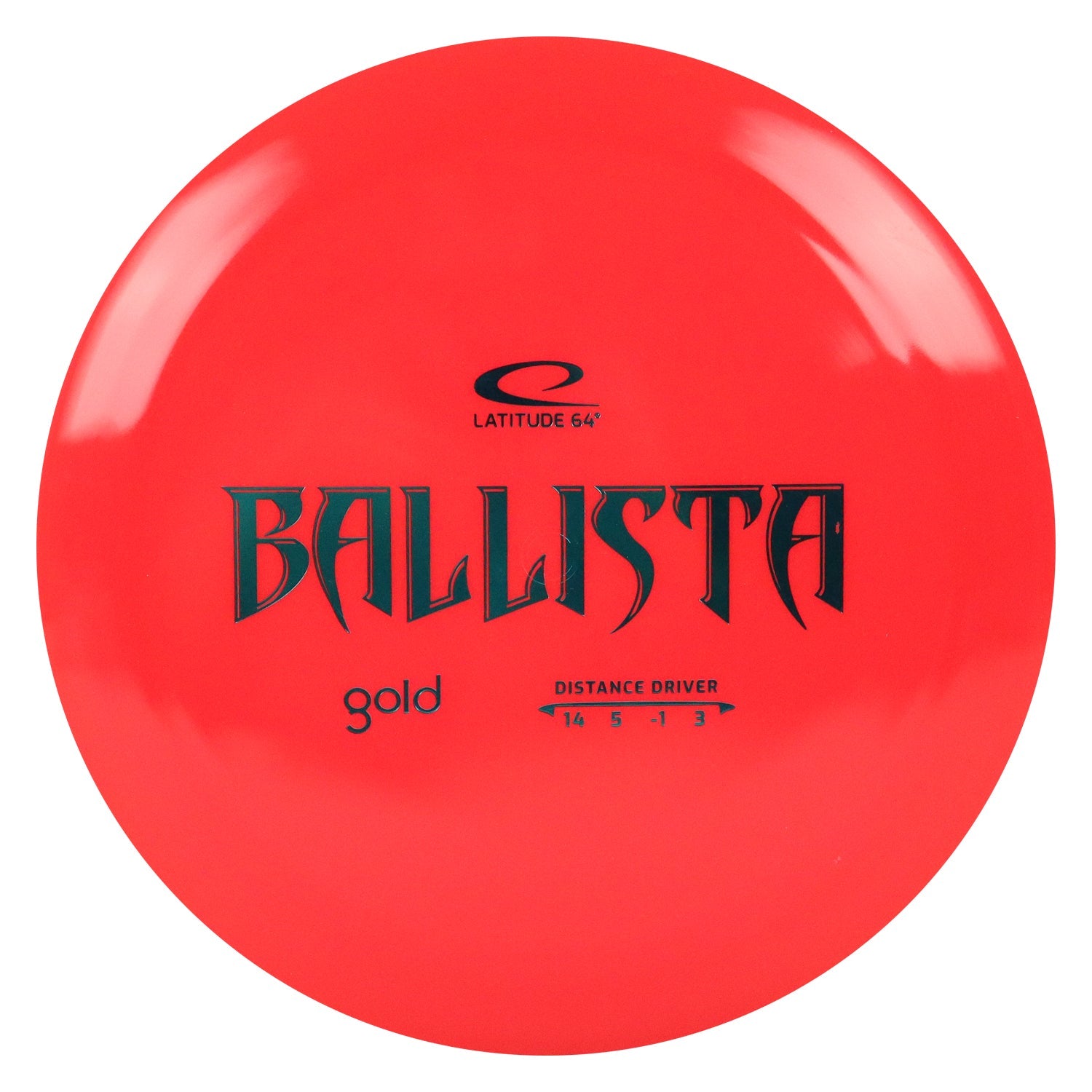 Latitude 64 Disc Golf Gold Ballista Distance Driver 14/5/-1/3 - Choose Exact