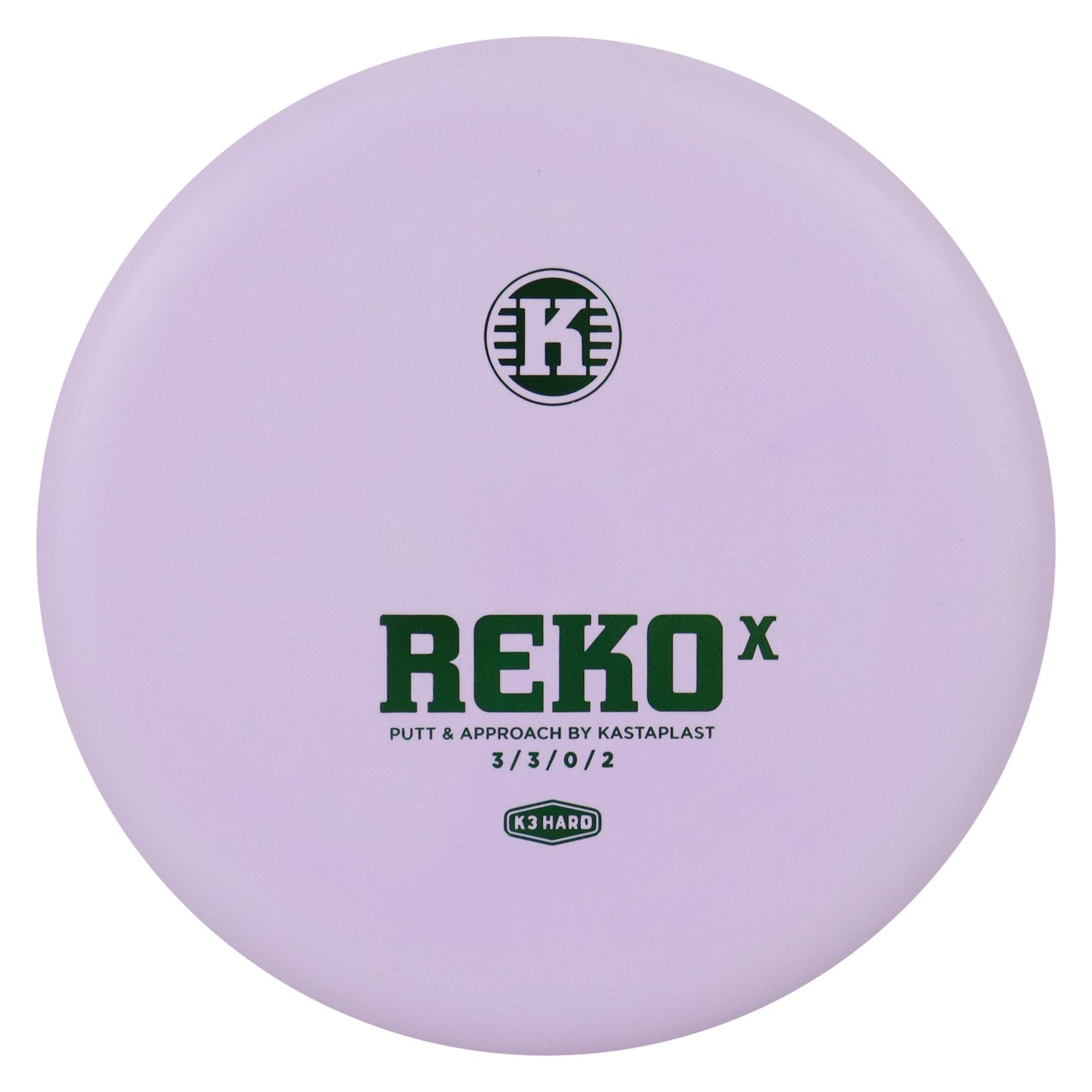 Kastaplast Disc Golf K3 Hard Reko X Putt and Approach 3/3/0/2 - Choose Exact Disc
