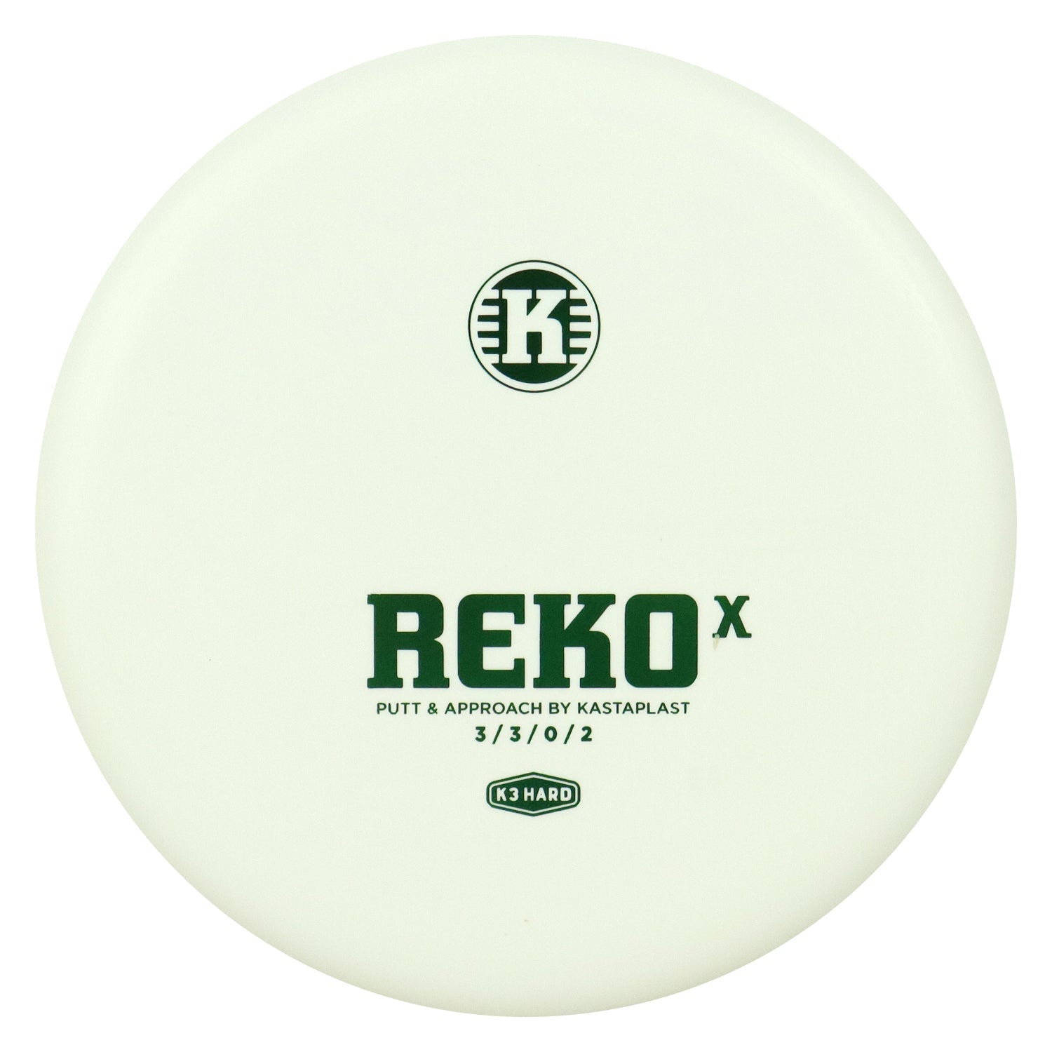 Kastaplast Disc Golf K3 Hard Reko X Putt and Approach 3/3/0/2 - Choose Exact Disc