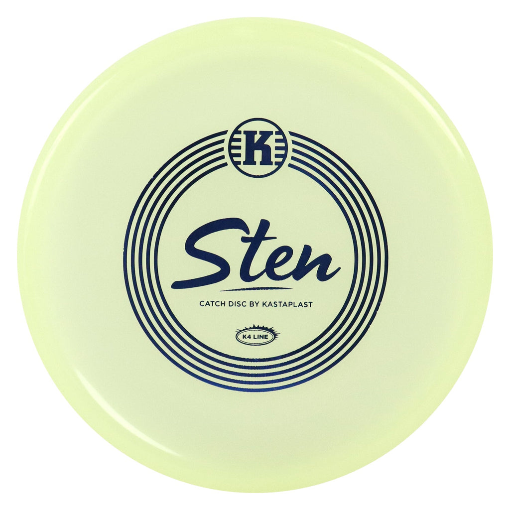 Kastaplast Disc Golf K4 Glow Sten Utility Disc  1/4/0/1 - Choose Exact Disc