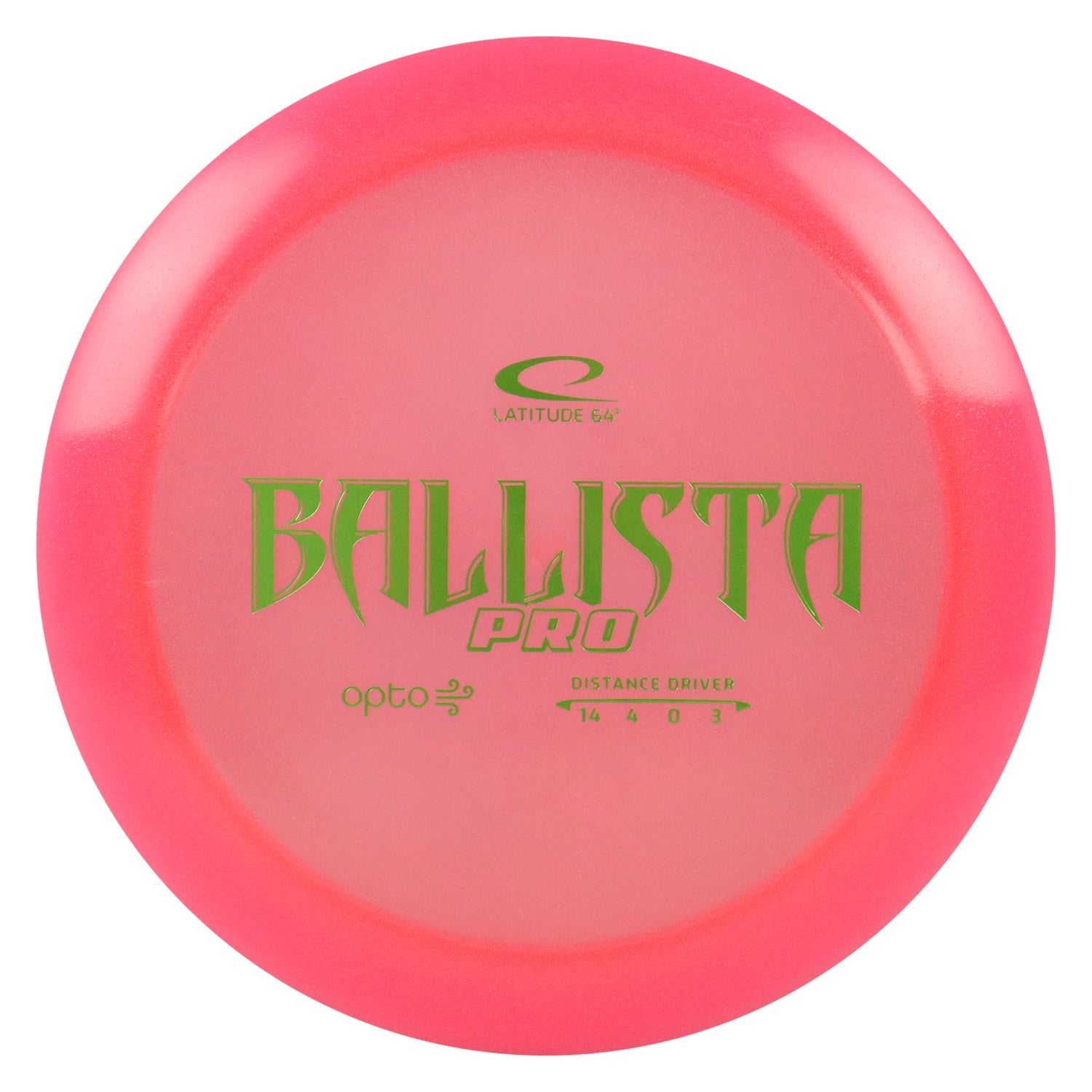 Latitude 64 Disc Golf Opto Air Ballista Pro Driver 14/4/0/3 - Choose Exact