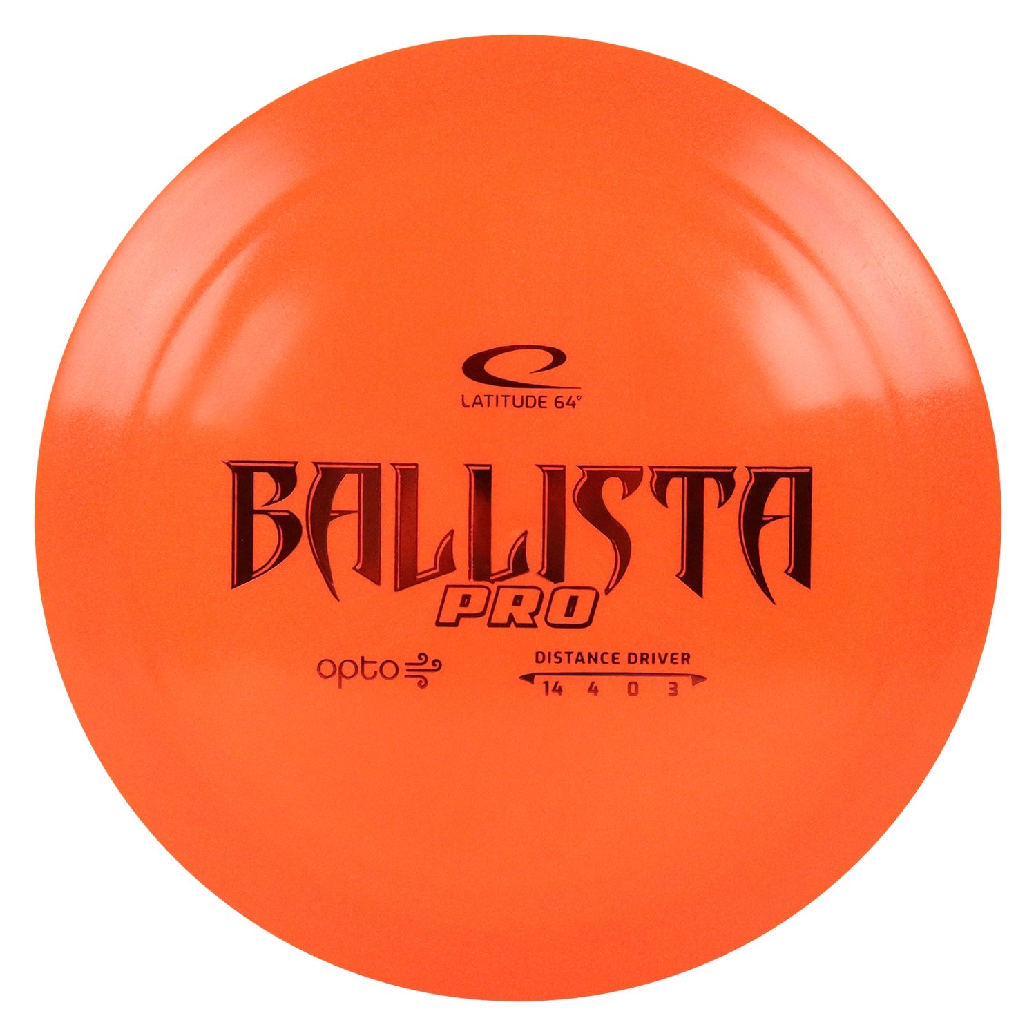 Latitude 64 Disc Golf Opto Air Ballista Pro Driver 14/4/0/3 - Choose Exact