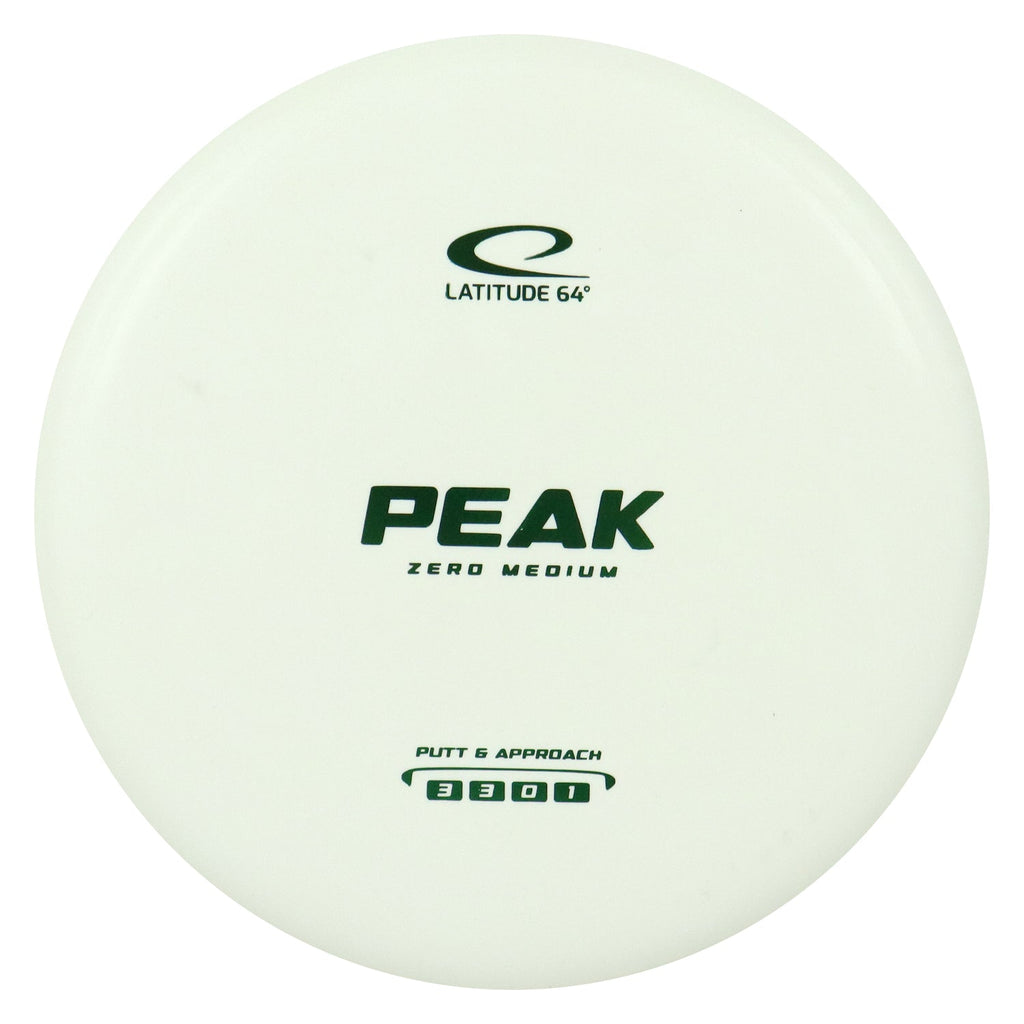 Latitude 64 Disc Golf Zero Medium Peak Putt and Approach 3/3/0/1 - Choose Exact Disc