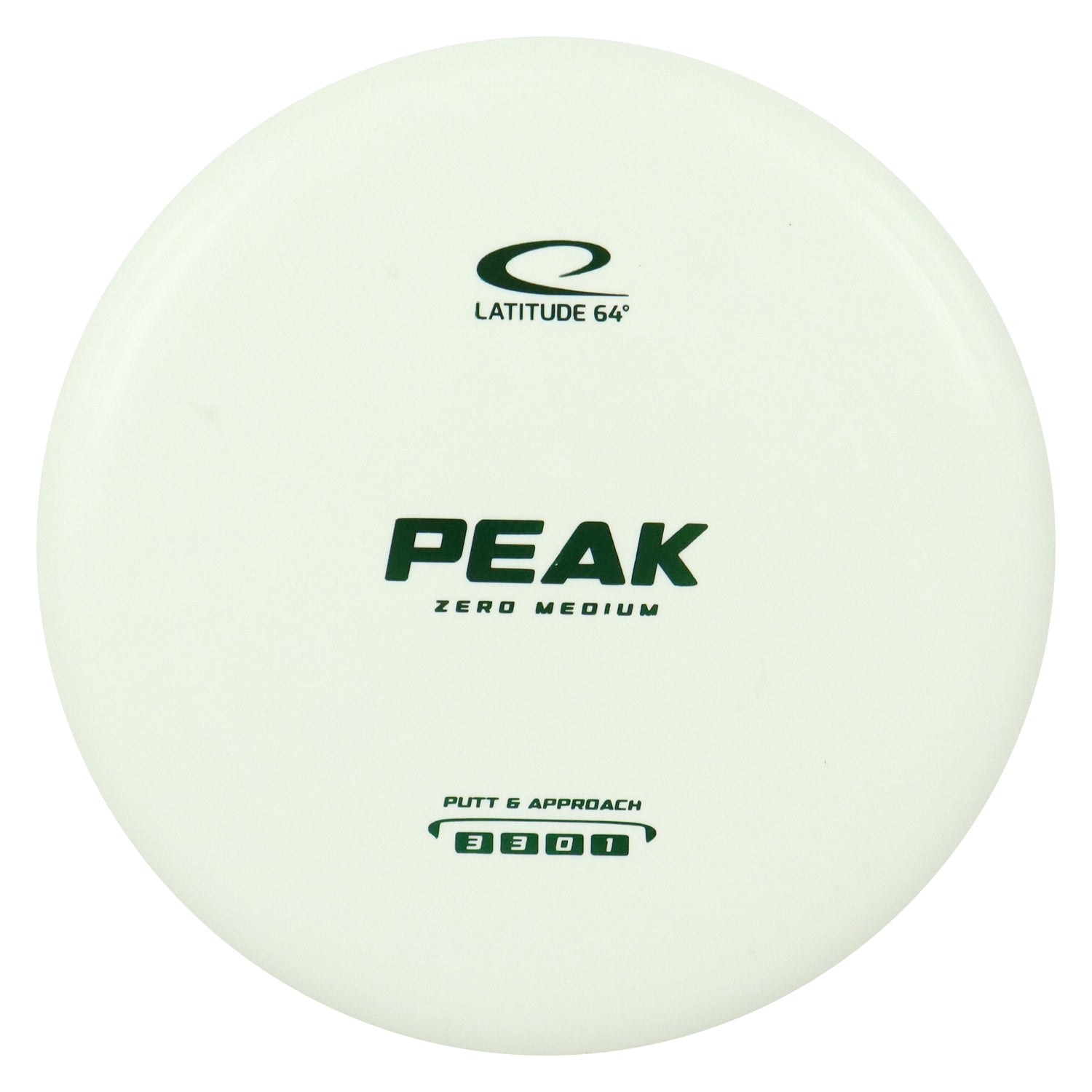 Latitude 64 Disc Golf Zero Medium Peak Putt and Approach 3/3/0/1 - Choose Exact Disc