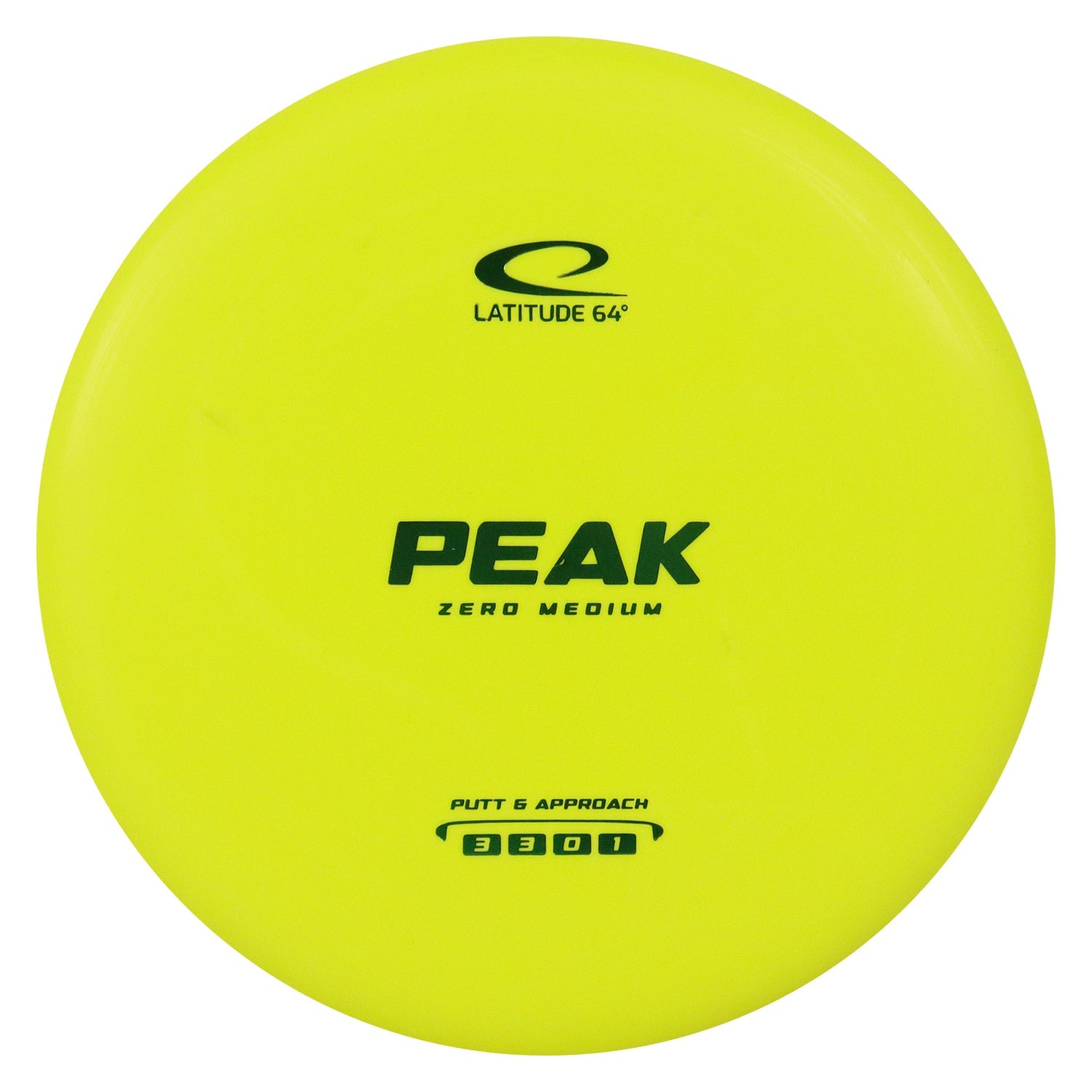Latitude 64 Disc Golf Zero Medium Peak Putt and Approach 3/3/0/1 - Choose Exact Disc
