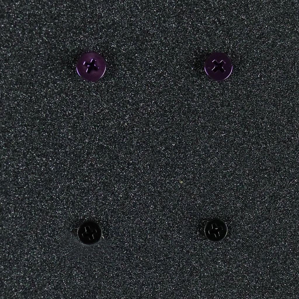 Dime Bag Skateboard Mounting Hardware 1.25" Phillips Black and Purple Nuts and Bolts