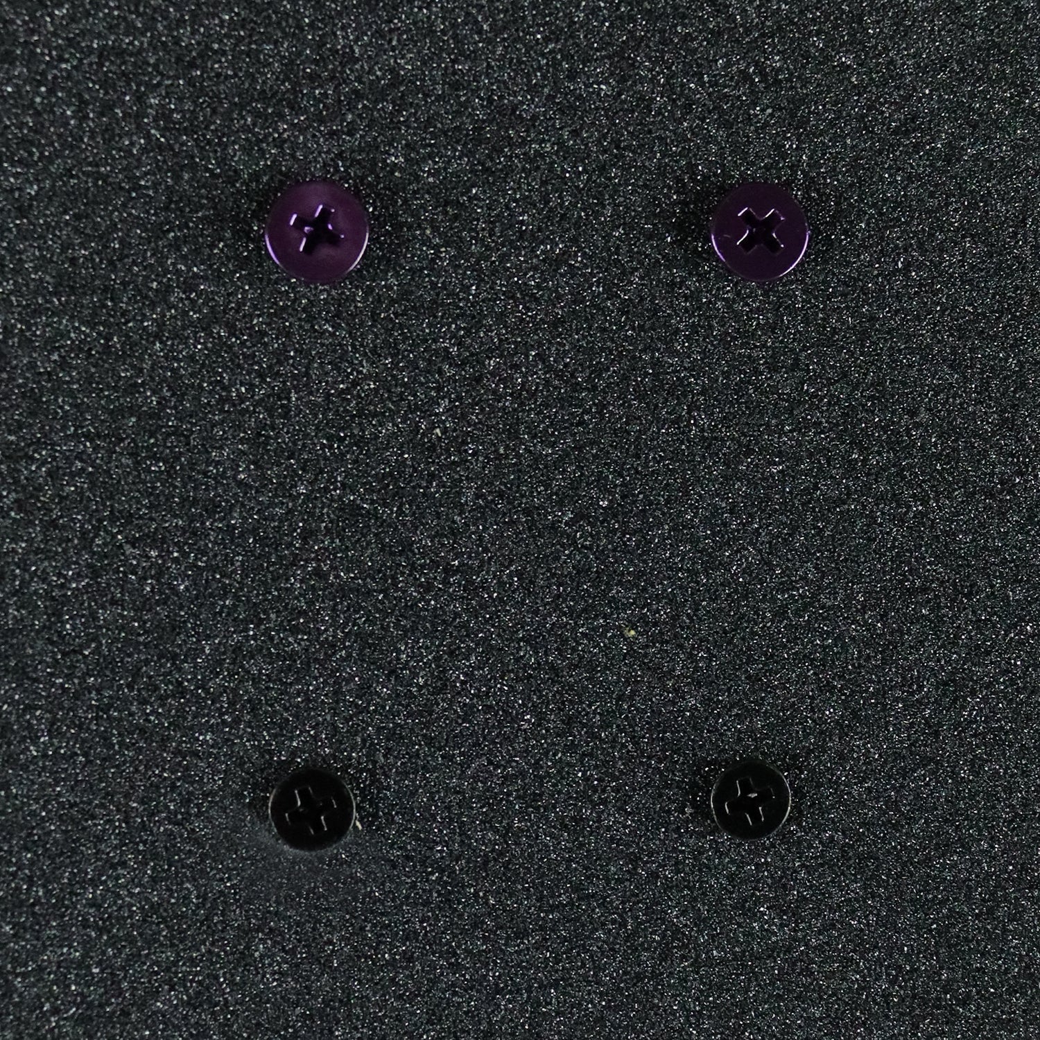 Dime Bag Skateboard Mounting Hardware 1.25" Phillips Black and Purple Nuts and Bolts