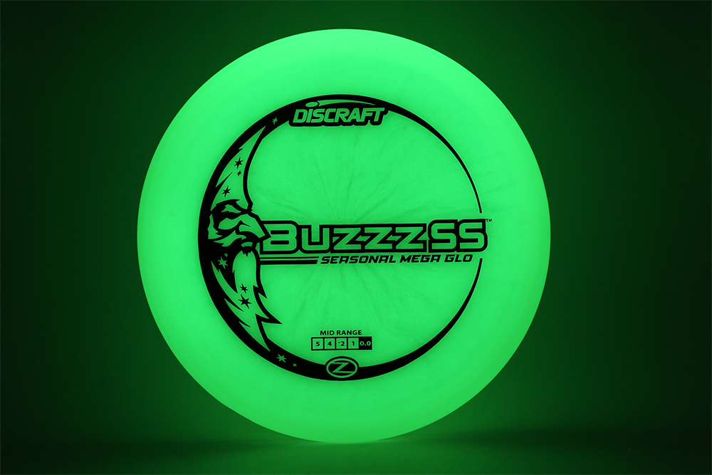Discraft Disc Golf Seasonal Mega-Glo Buzzz SS Midrange 5/4/2/1  - Choose Exact Disc