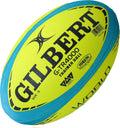 World Rugby Shop X GilbertG-TR4000 Rugby Ball - Adultand Youth Sizes 3, 4, and 5 -Hand Stitched - 3 PlyConstruction