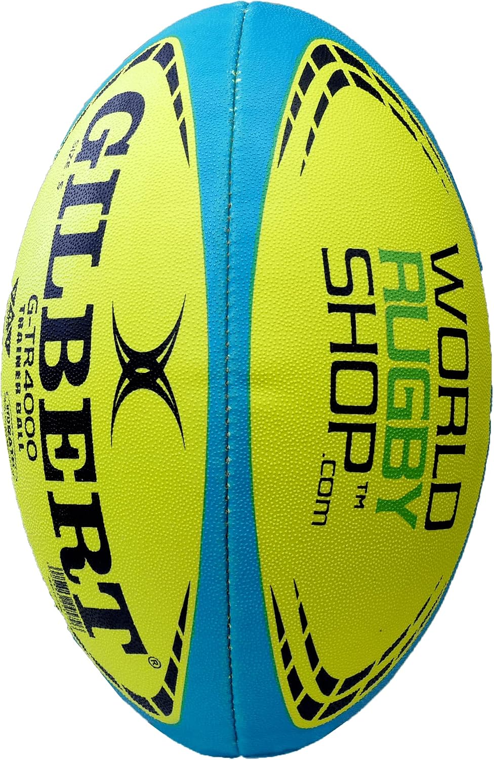 World Rugby Shop X GilbertG-TR4000 Rugby Ball - Adultand Youth Sizes 3, 4, and 5 -Hand Stitched - 3 PlyConstruction