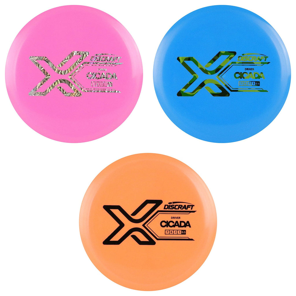 Discraft Disc Golf X Line Cicada Fairway Driver 7/6/-1/1 - Choose Exact Disc