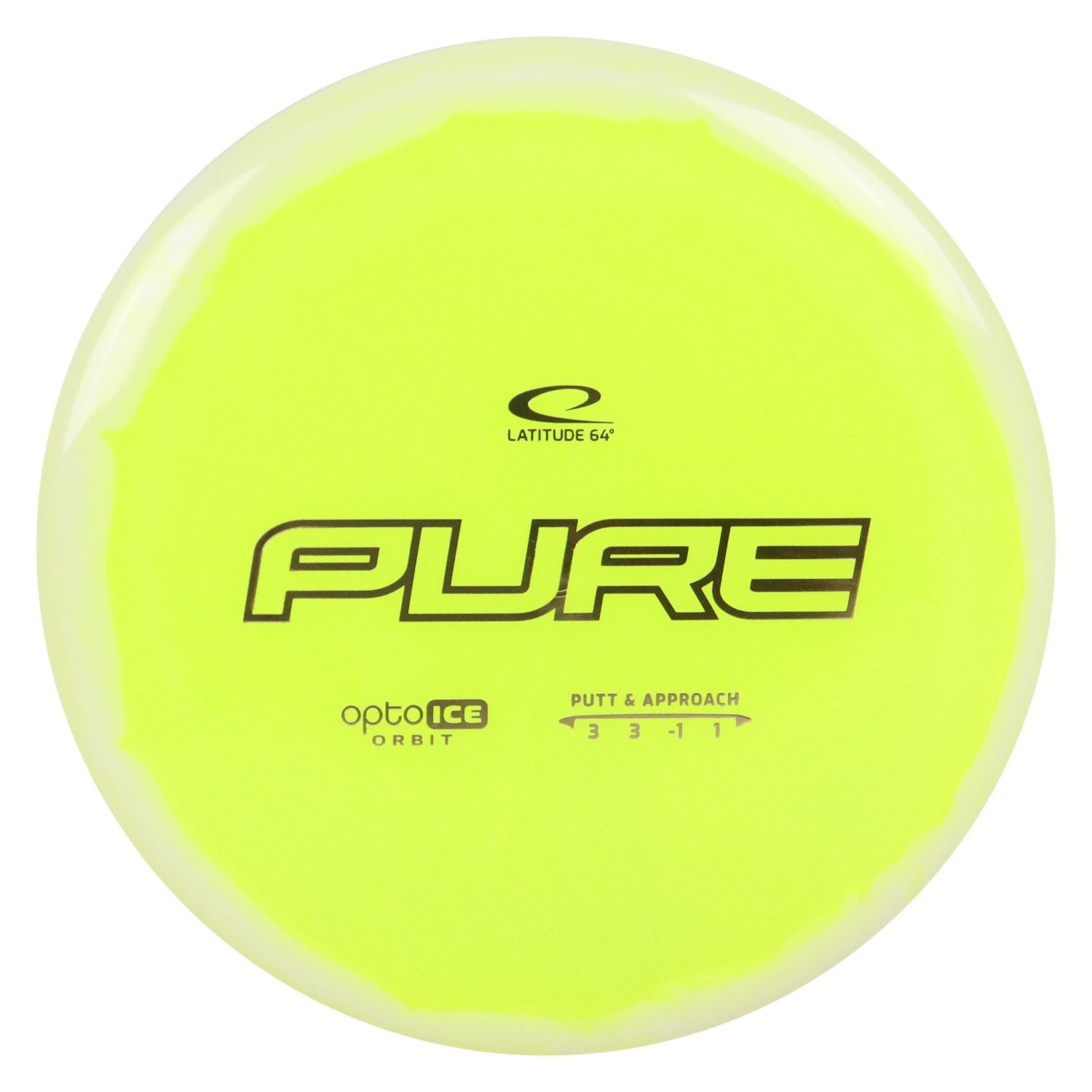 Latitude 64 Disc Golf Opto-Ice Orbit Pure Putter 3/3/-1/1 - Choose Exact Disc