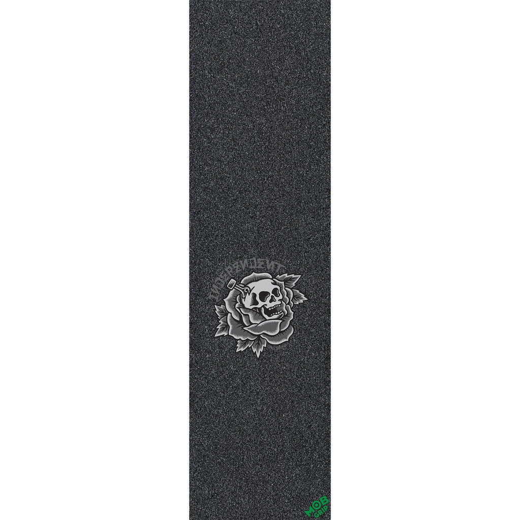 Mob Skateboard Grip Tape Independent Dressen Skull Rose 9" x 33" Sheet