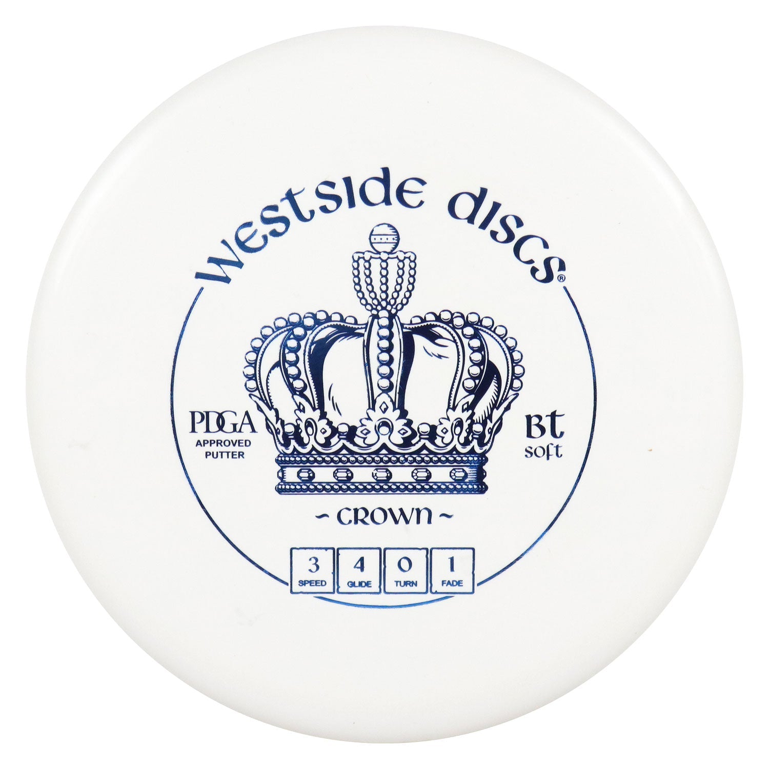 Westside Disc Golf BT Soft Crown Putter 3/4/0/1 - Choose Exact