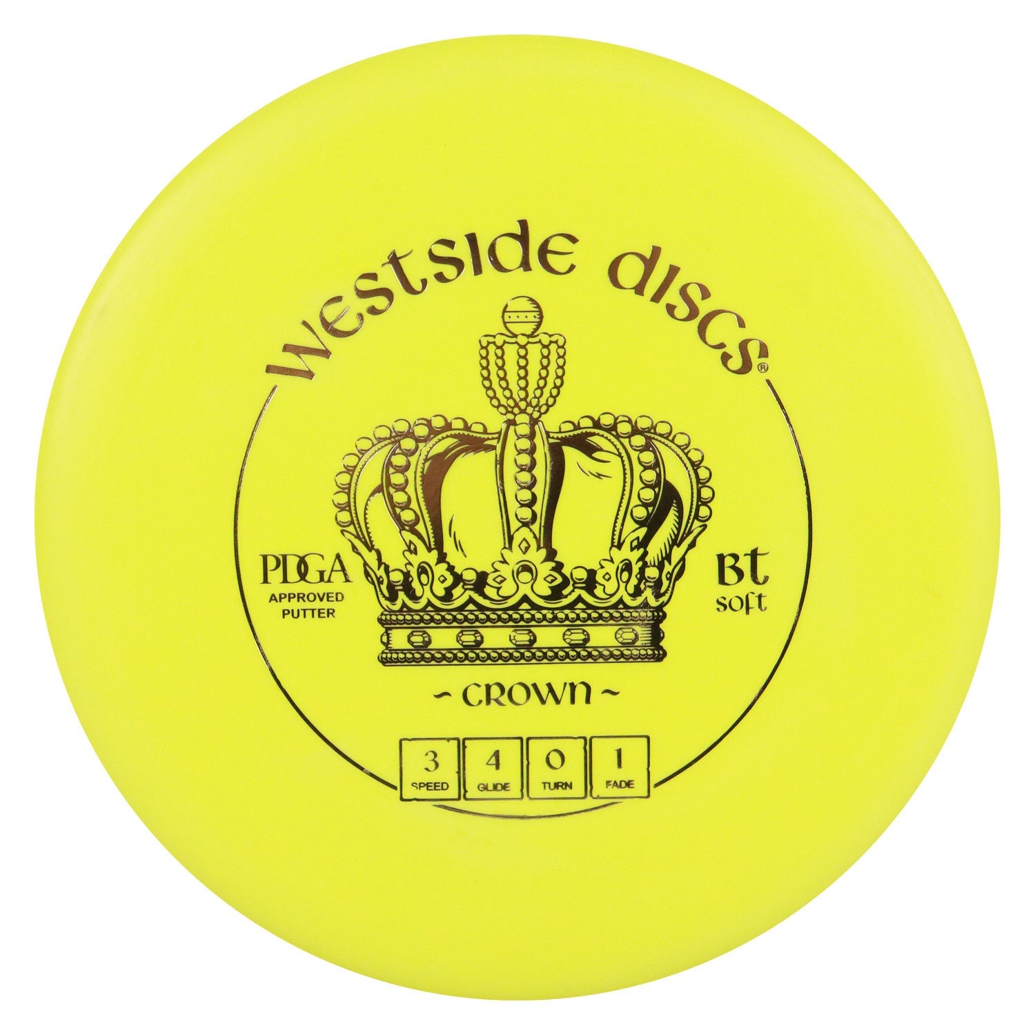 Westside Disc Golf BT Soft Crown Putter 3/4/0/1 - Choose Exact