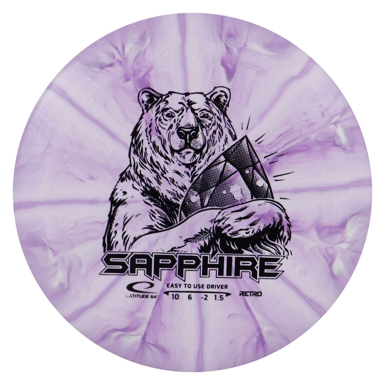 Latitude 64 Disc Golf Retro Burst Sapphire Distance Driver 10/6/-2/1.5 - Choose Exact Disc