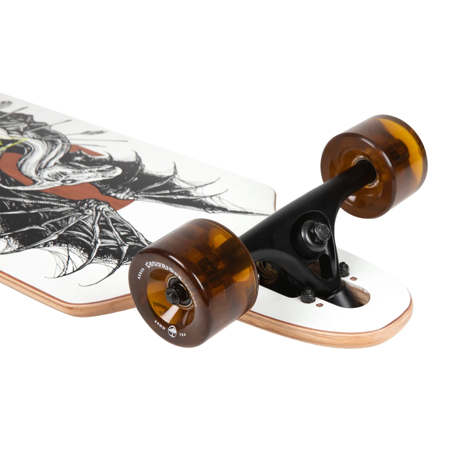 Arbor Longboard Complete Bamboo Zeppelin 36 K Darmaeva Drop Through 9" x 36"