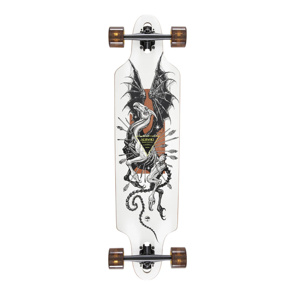 Arbor Longboard Complete Bamboo Zeppelin 36 K Darmaeva Drop Through 9" x 36"