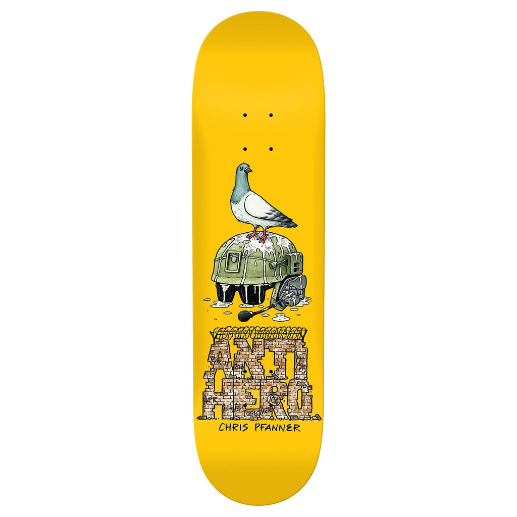 Anti Hero Skateboard Deck Chris Pfanner Liberdad 8.25" x 32"