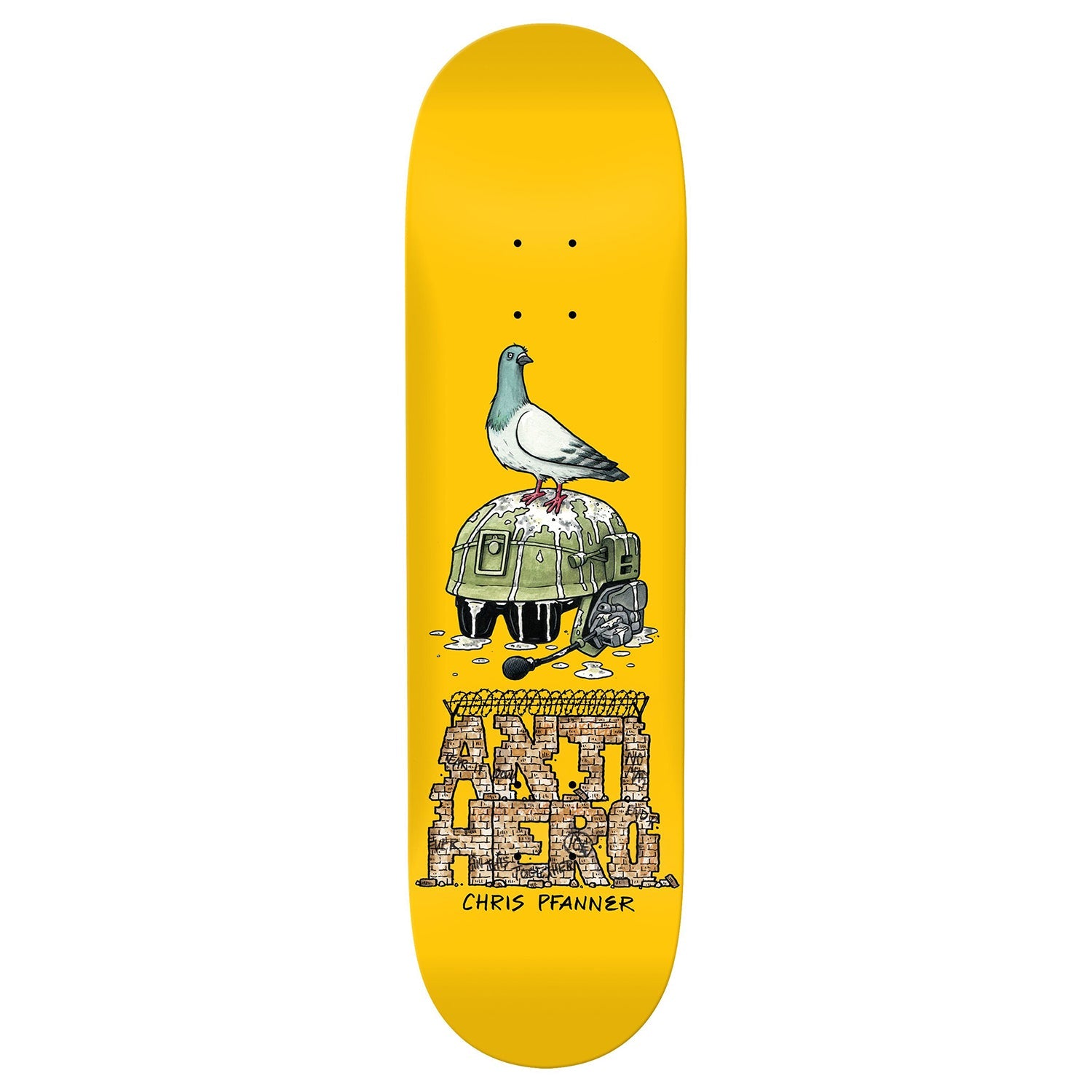 Anti Hero Skateboard Deck Chris Pfanner Liberdad 8.25" x 32"