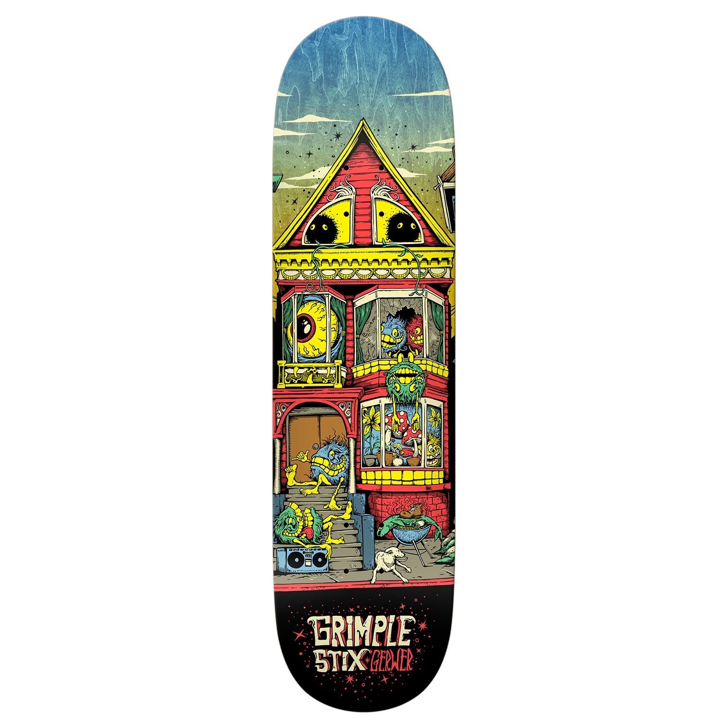 Anti Hero Skateboard Deck Gerwer Grimple Stix Victorians 8.25" x 31.5"