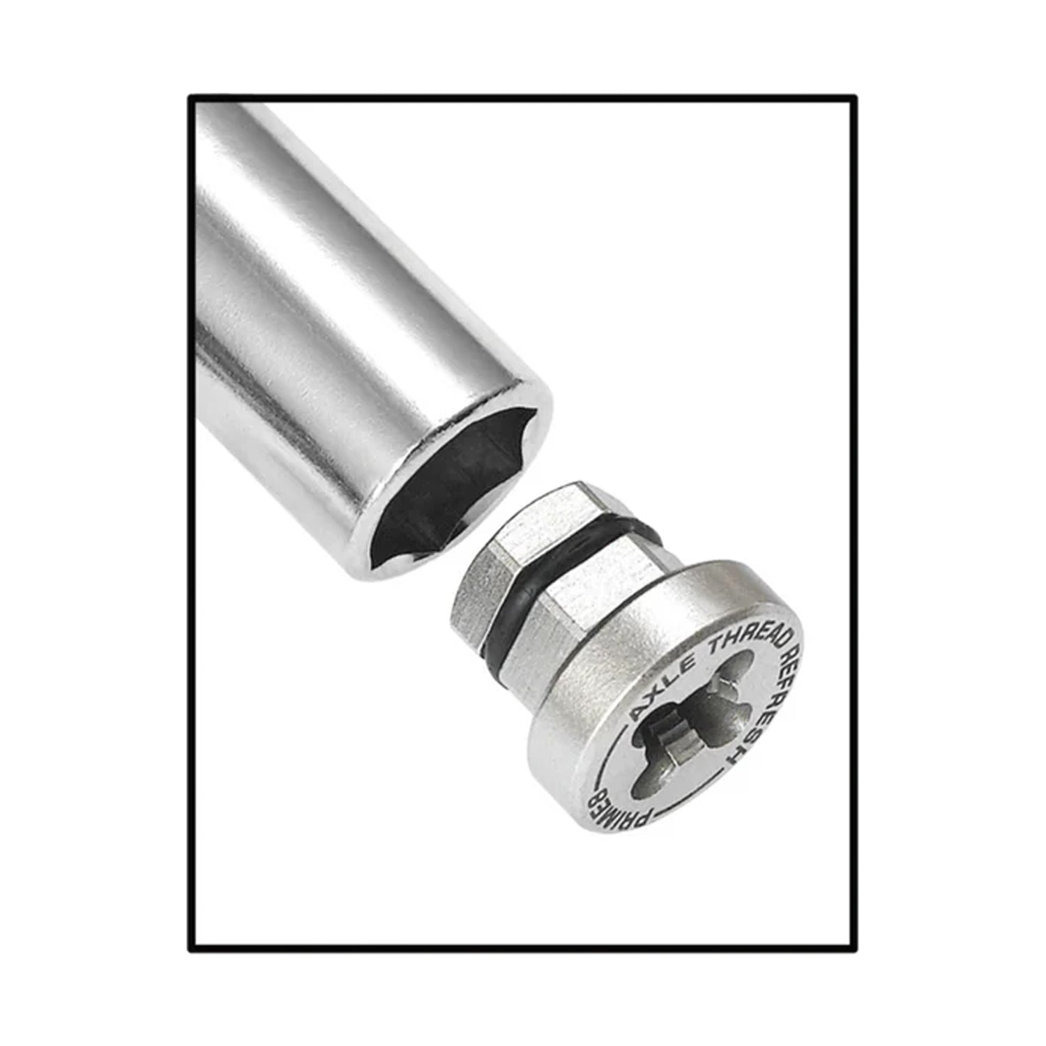 Prime8 Skateboard Tool Universal Axle Rethreader Adapter