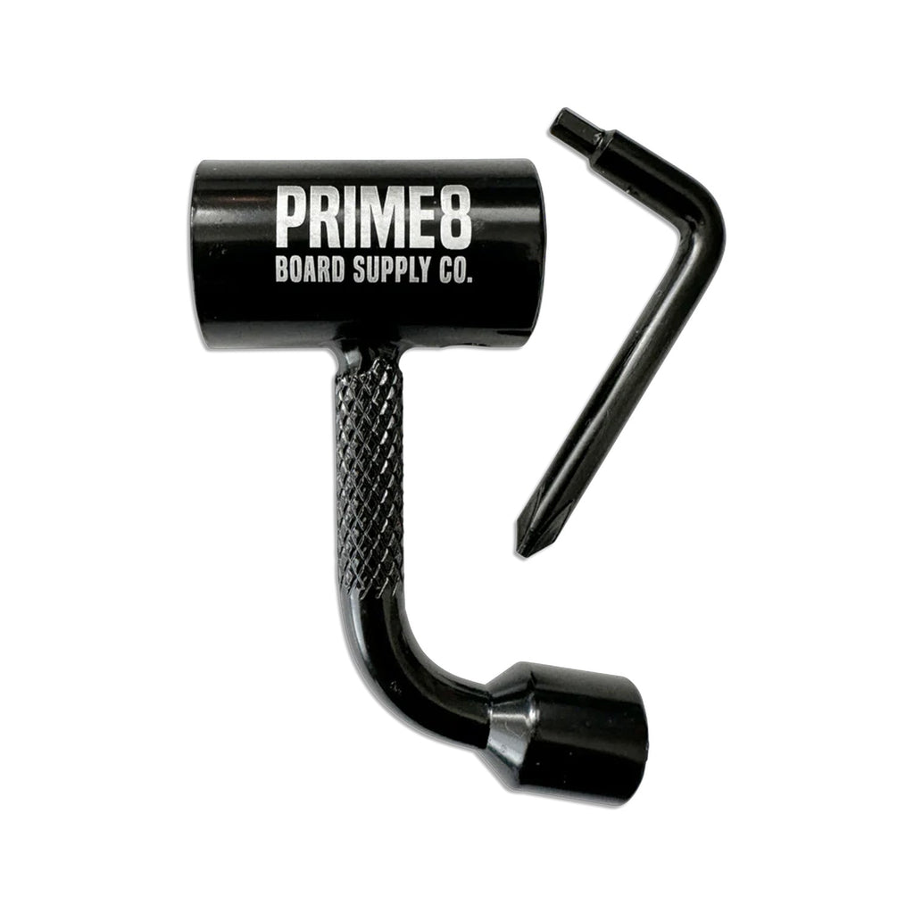 Prime8 Skateboard Tool Coin Pocket Sized - Black