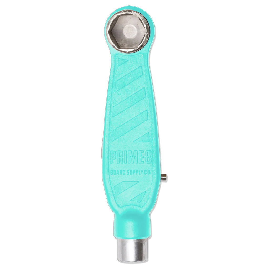Prime8 Skate Tool Compact (Mint Blue) All In One Premium Skateboard Tools