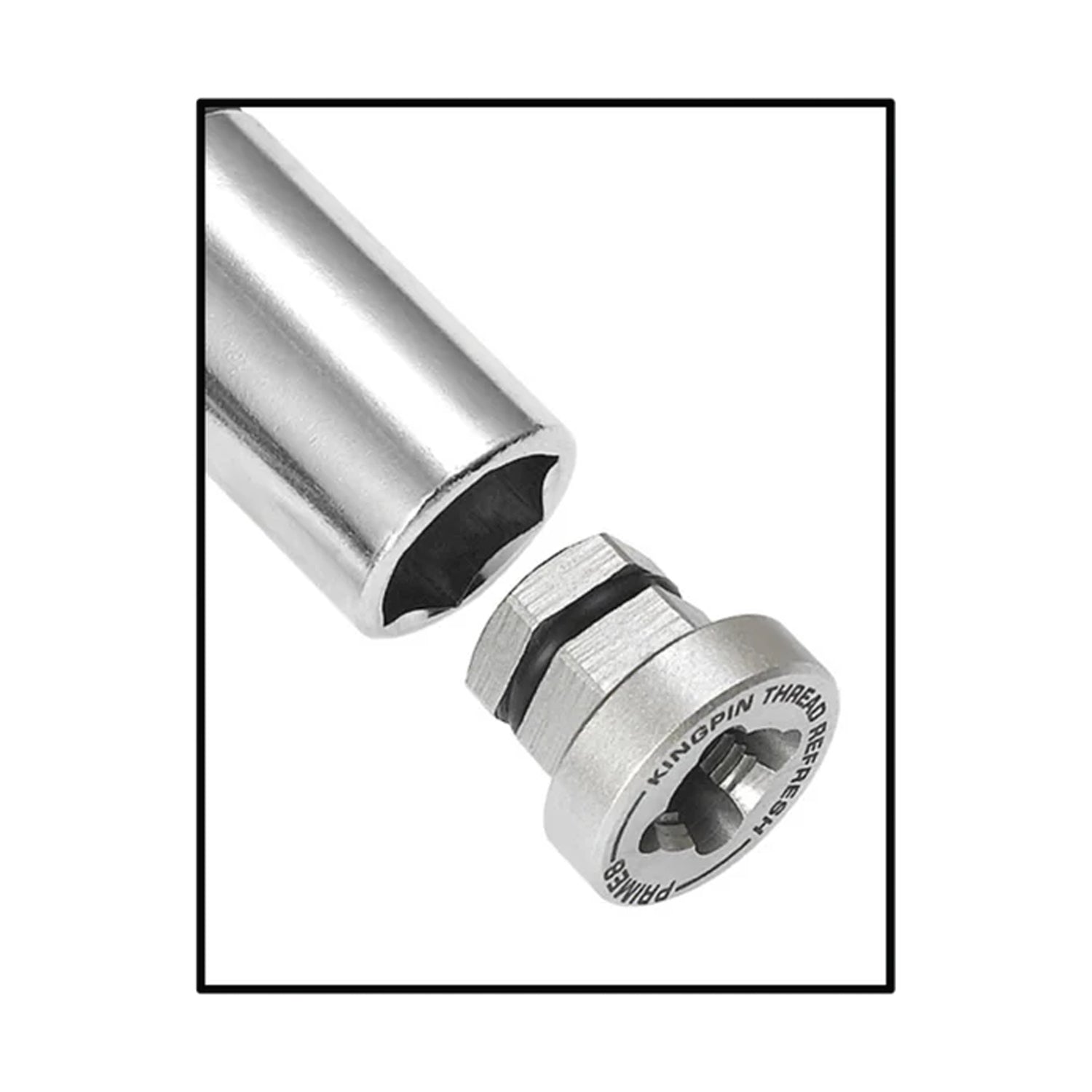 Prime8 Skateboard Tool Universal Kingpin Rethreader Adapter