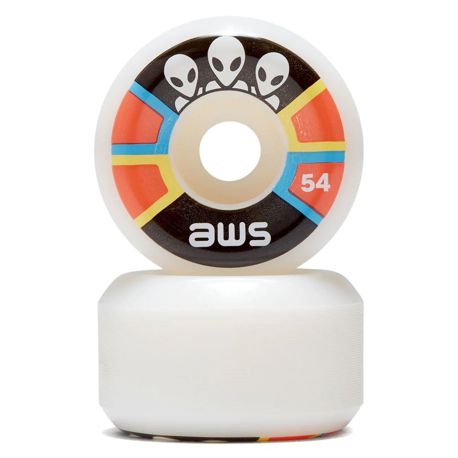 Alien Workshop Skateboard Wheels Triad 54mm 97A Conical