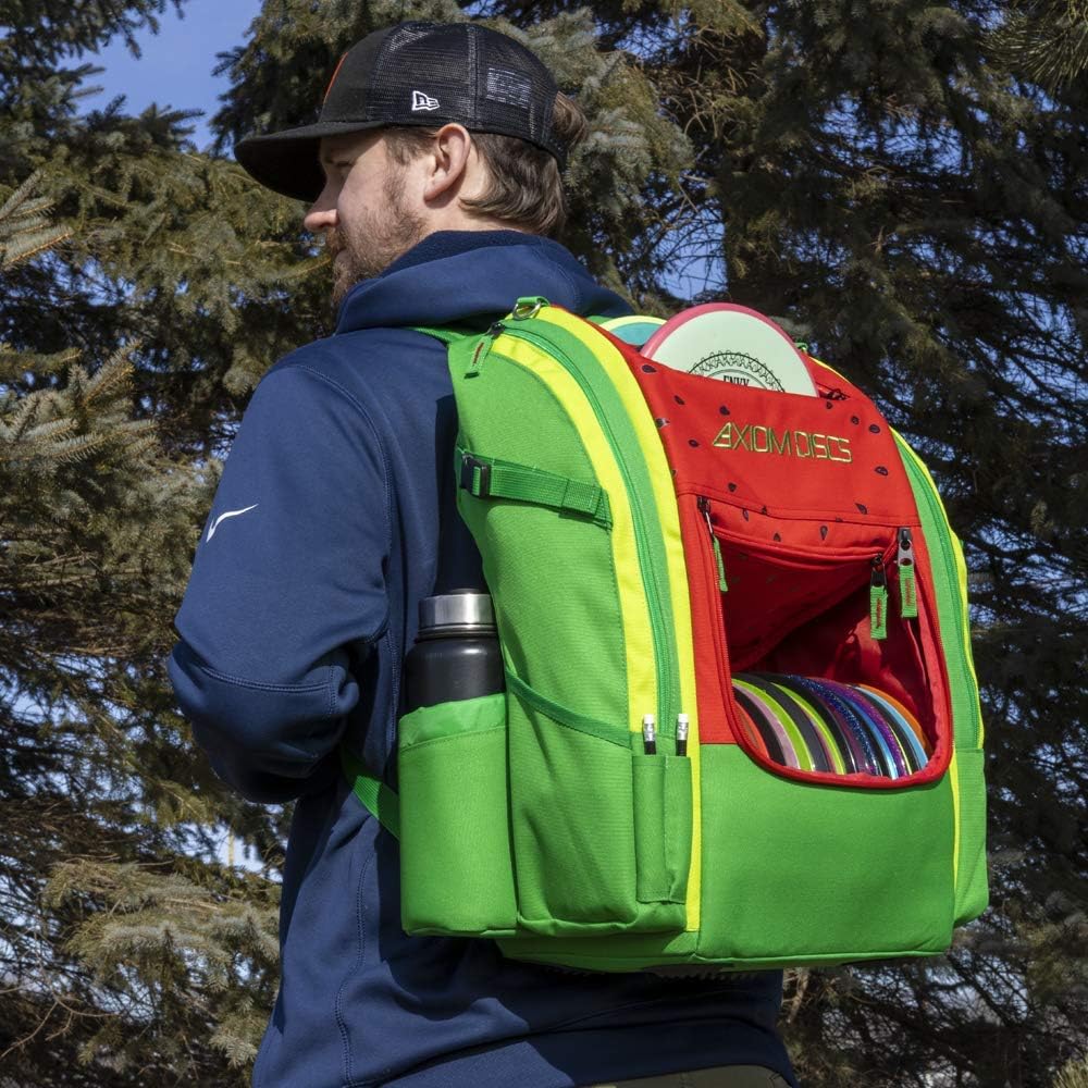 Axiom Discs Disc Golf Backpack Bag - Voyager Lite Backpack - Holds 22 Discs