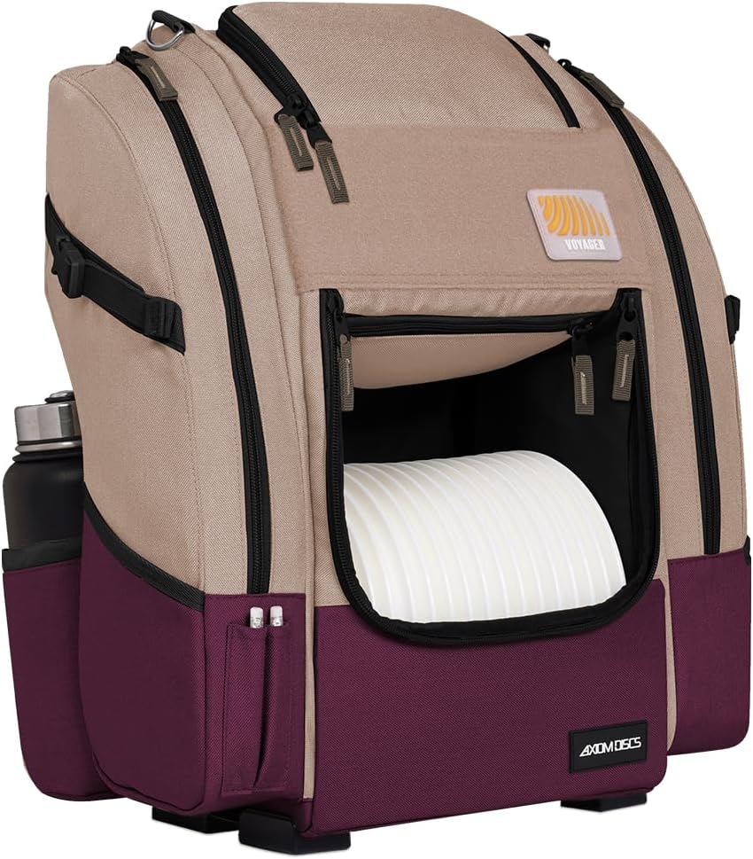 Axiom Disc Golf Backpack Bag - Voyager Backpack - Holds 18-20 Discs