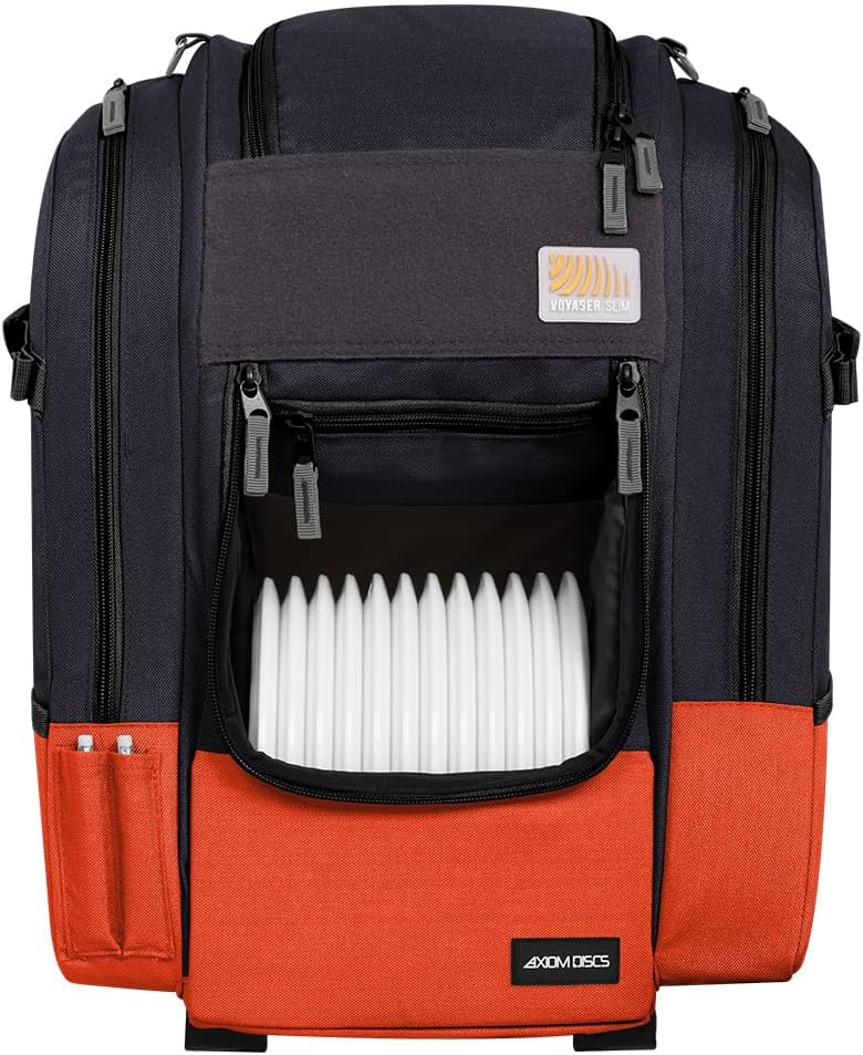 Axiom Disc Golf Backpack Bag - Voyager Slim Backpack - Holds 16-18 Discs