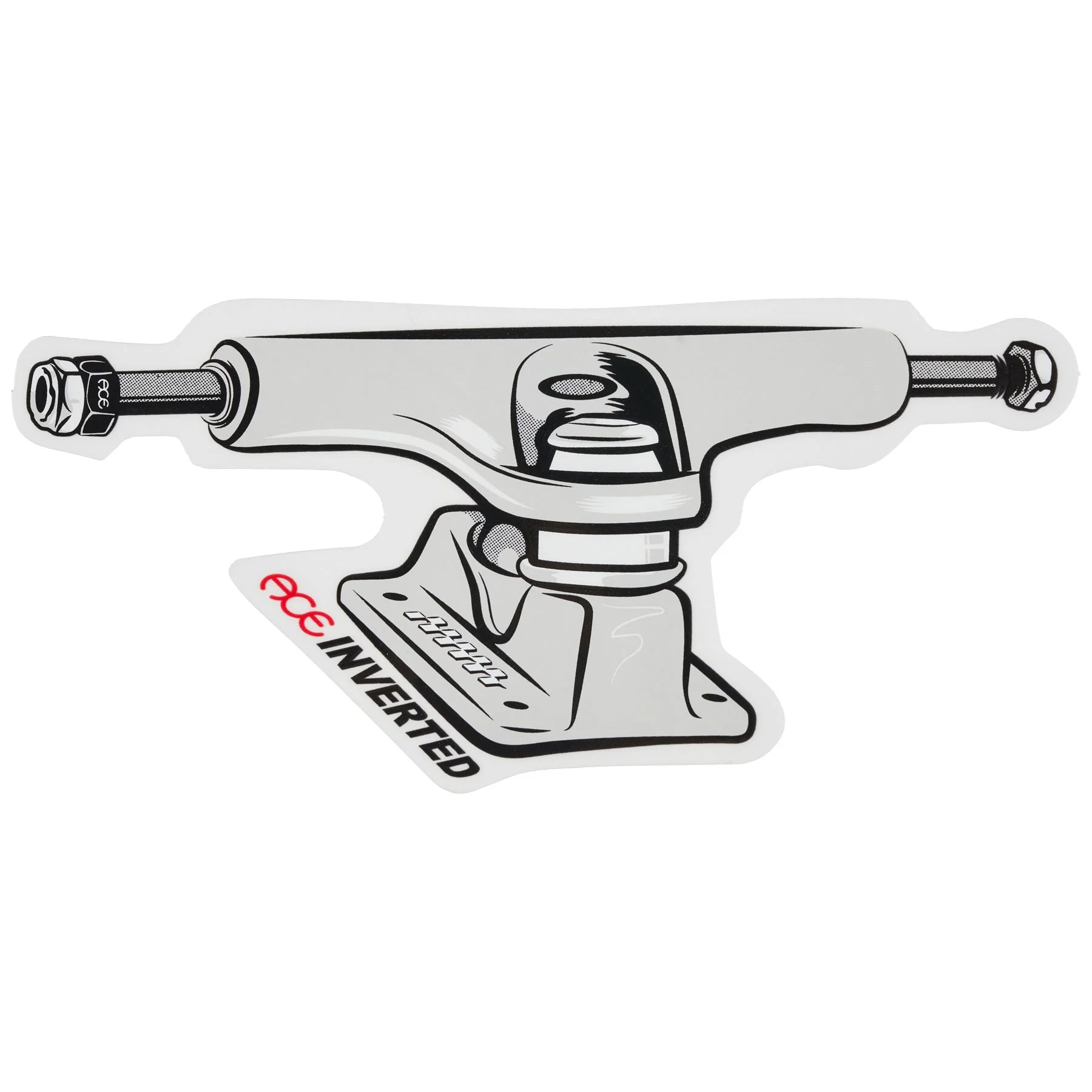 Ace Trucks Skateboard Sticker Inverted 5.5" x 2.5"