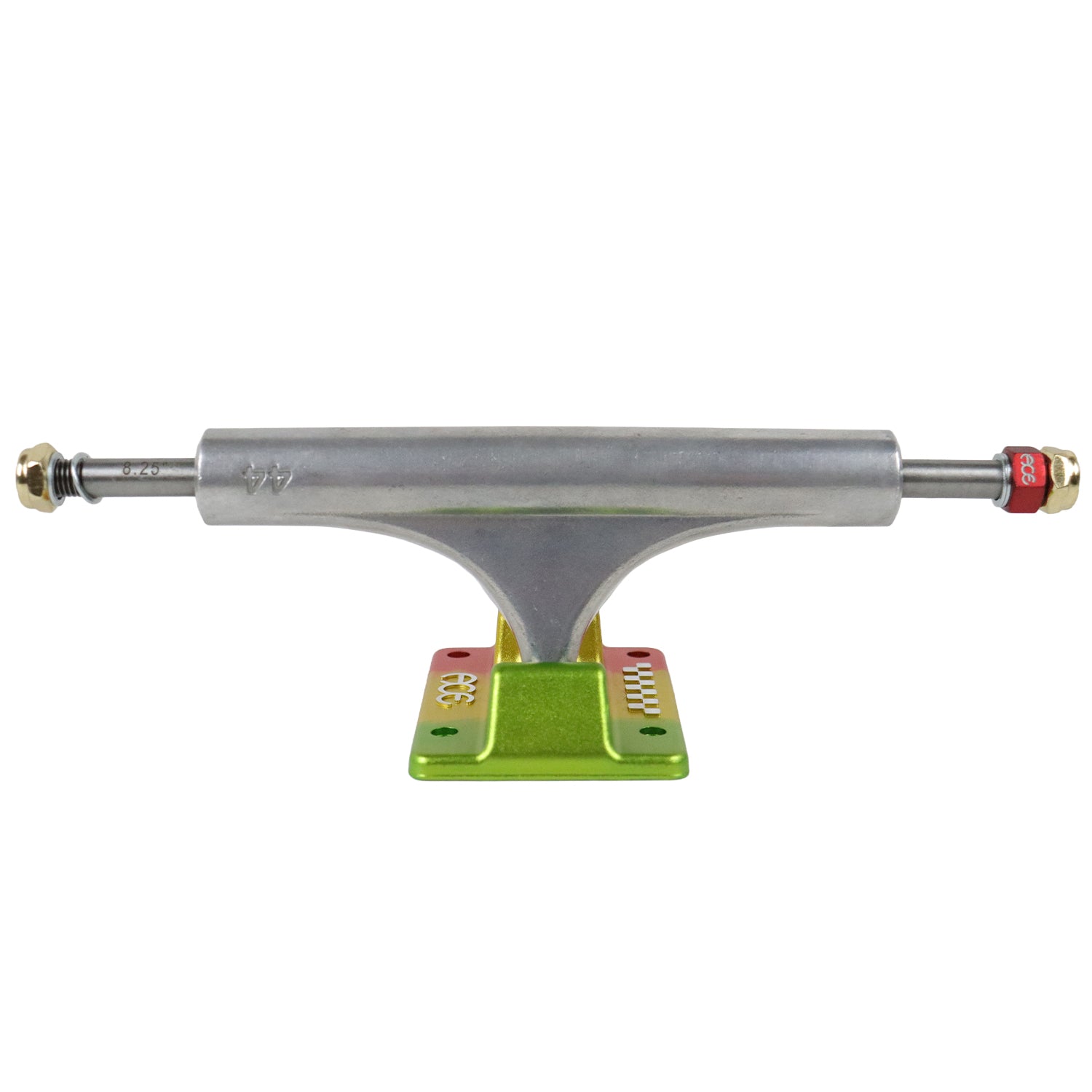 Ace Skateboard Trucks AF1 Ital (Green/Red/Gold) 60 (8.75" Axle) Pair