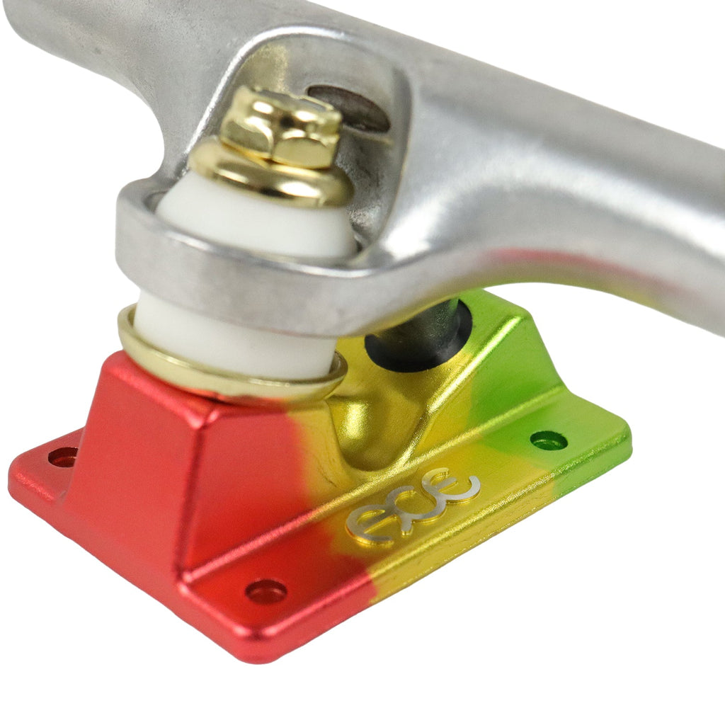 Ace Skateboard Trucks AF1 Ital (Green/Red/Gold) 60 (8.75" Axle) Pair