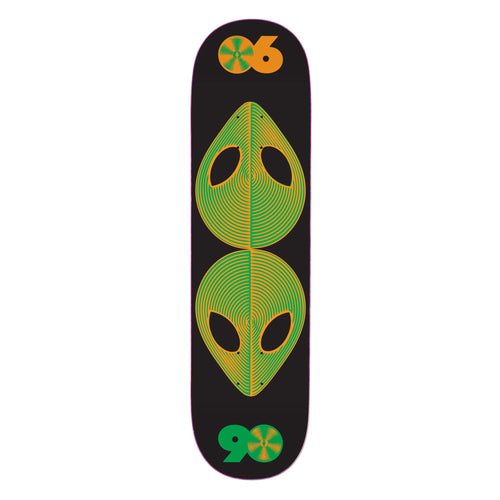 Alien Workshop Skateboard Complete Scanner Twin Tail Black 8.25" x 32.125"