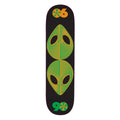 Alien Workshop Skateboard Deck Scanner Twin Tail Black 8.25" x 32.125"