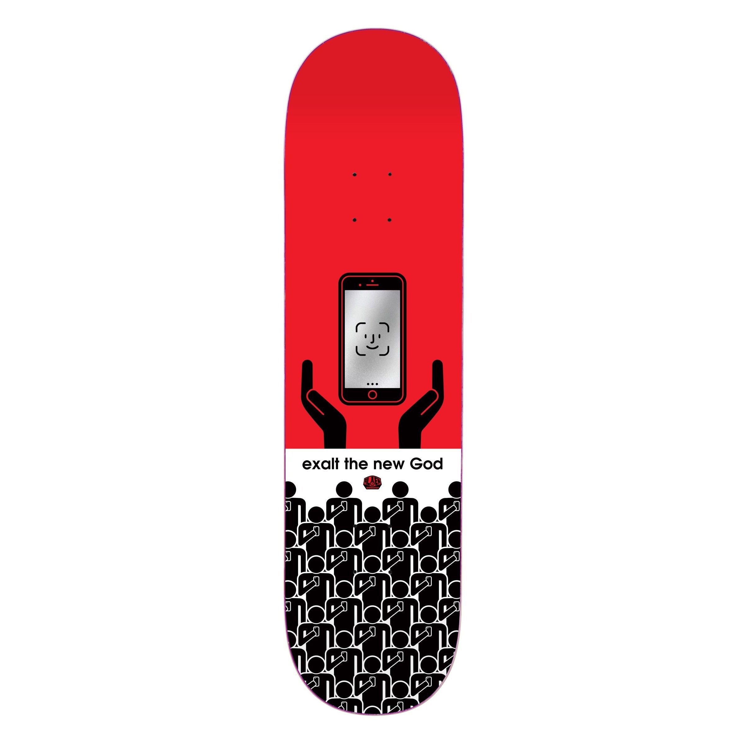 Alien Workshop Skateboard Complete Self Exalt Red 8.125" x 31.75"