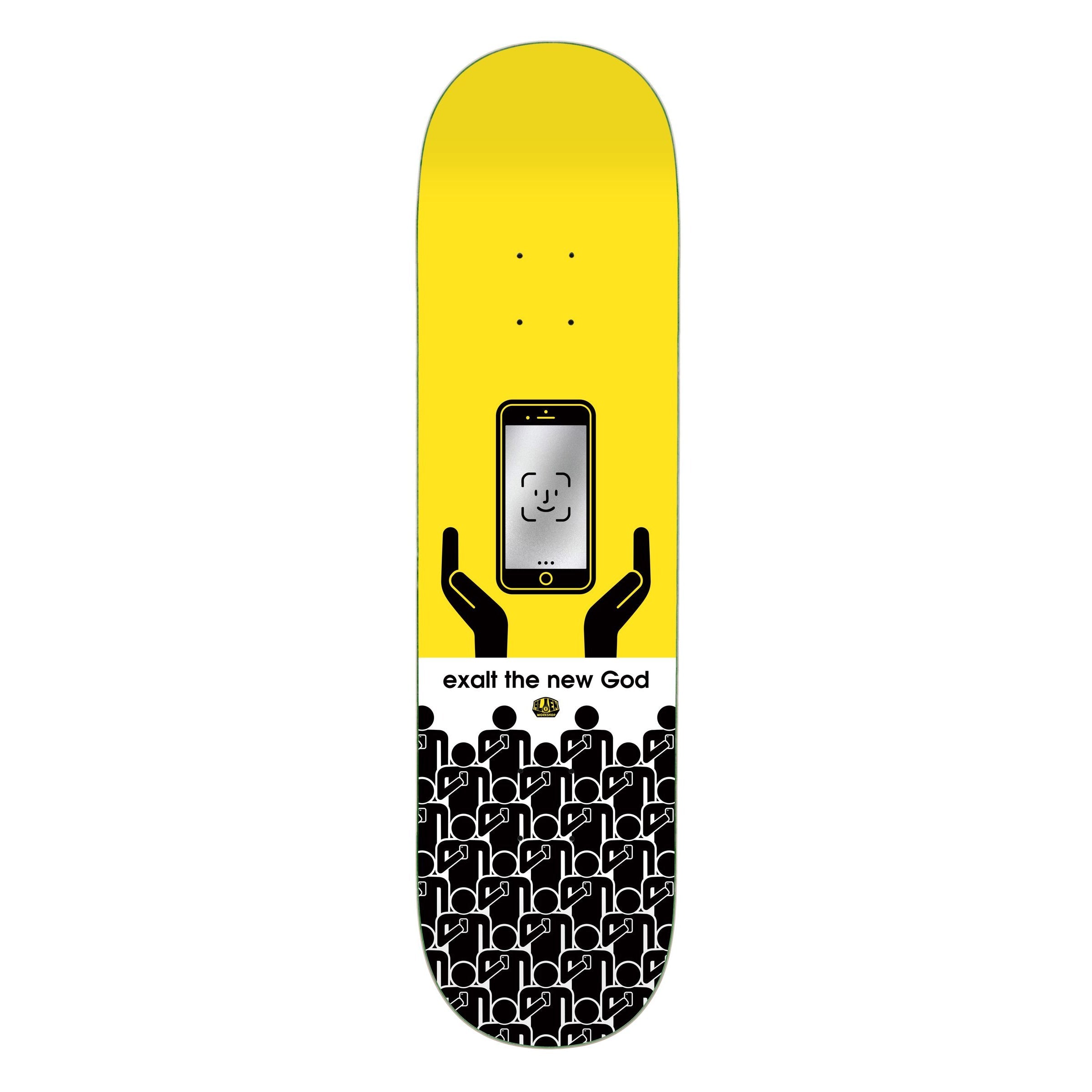 Alien Workshop Skateboard Complete Self Exalt Yellow 8.5" x 32.5"
