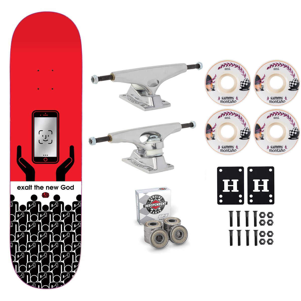 Alien Workshop Premium Upgrade Complete Self Exalt Krux, Sml, Independent