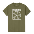Alien Workshop Skateboards Shirt Sonic Circuit Board Army