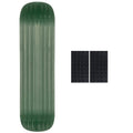 Ambition Snowskate Jib Forest 8.5" x 33" Plastic Snow Skate Deck with Foam Grip Applied and Studded Grip Add On