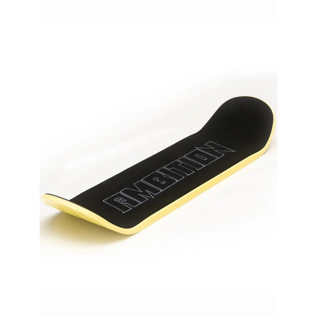 Ambition Snowskate Jib Yellow 8.5" x 33" Plastic Snow Skate Deck