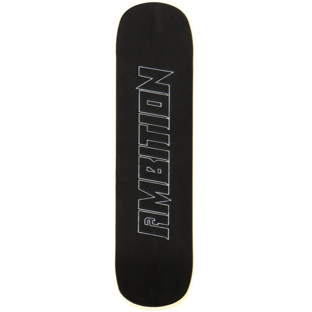 Ambition Snowskate Jib Yellow 8.5" x 33" Plastic Snow Skate Deck