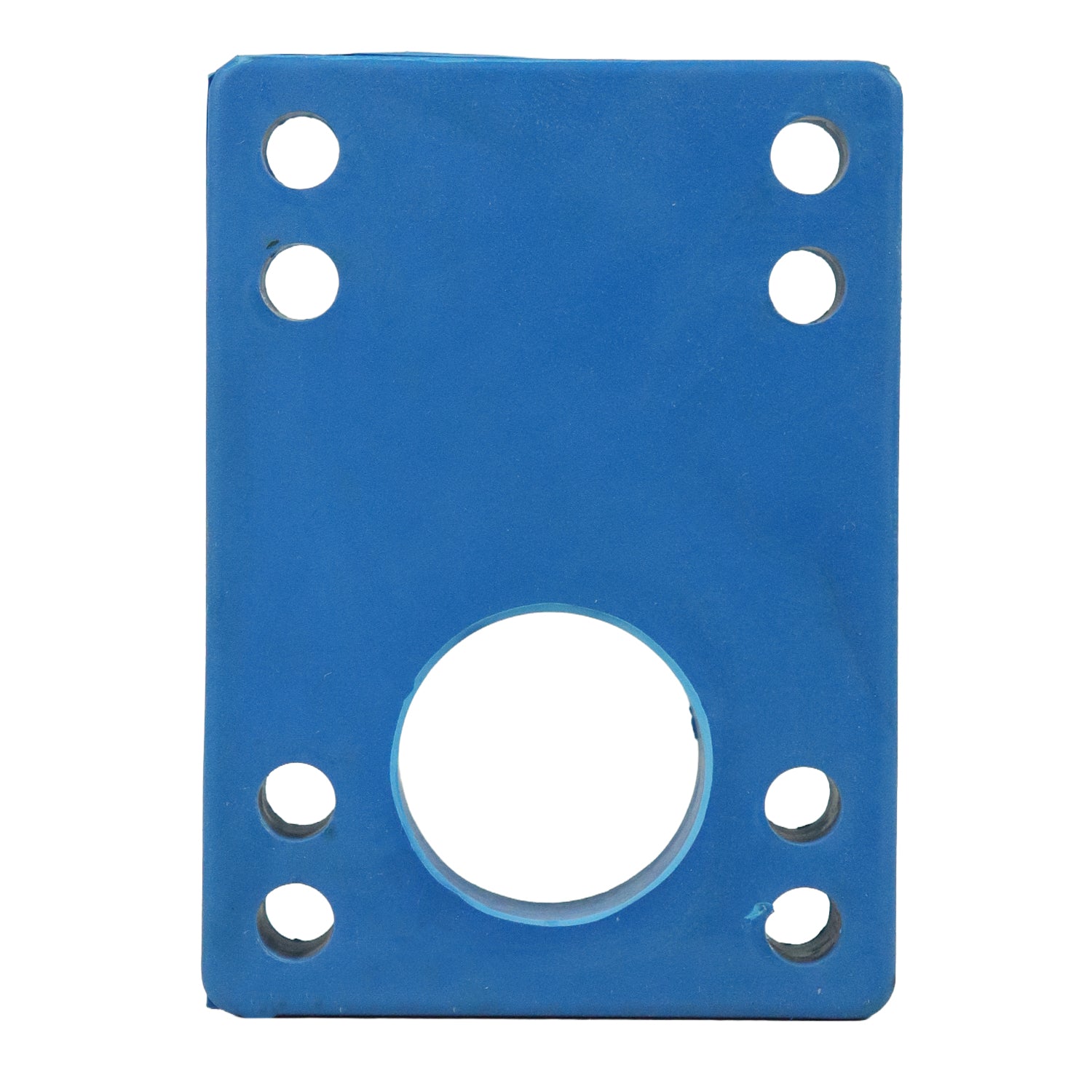 Longboard Angled Riser Pad Set - 5/16" to 9/16" Wedge Risers - Blue