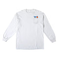 Anti Hero Skateboards Longsleeve Shirt Natural Revs Pocket White