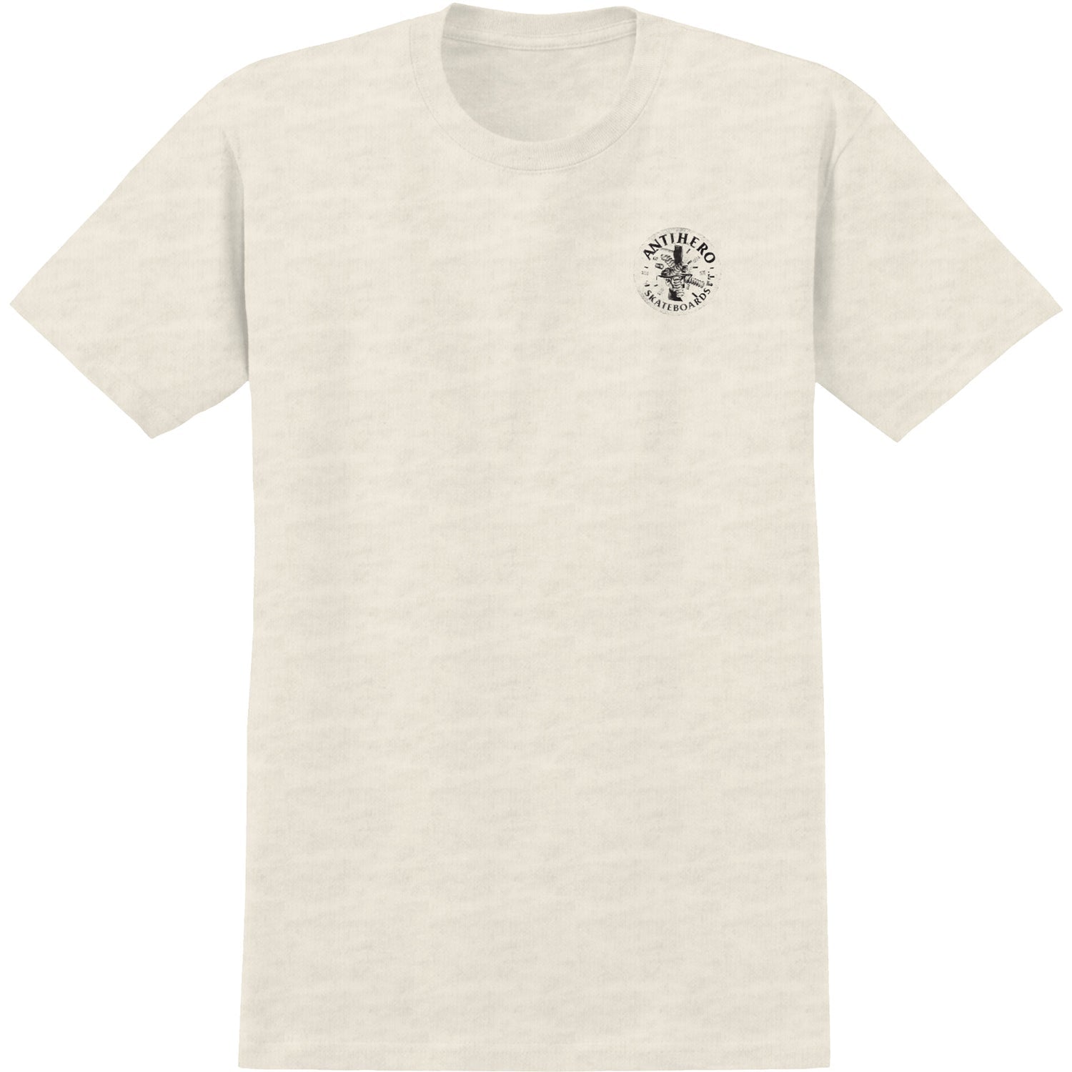 Anti Hero Skateboards Shirt Engineering Heather Cream