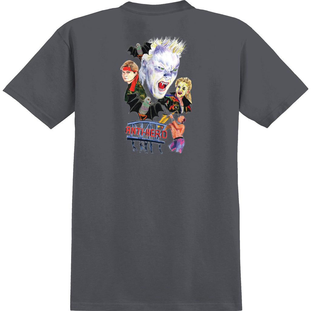 Anti Hero Skateboards Shirt Still Believe Charcoal