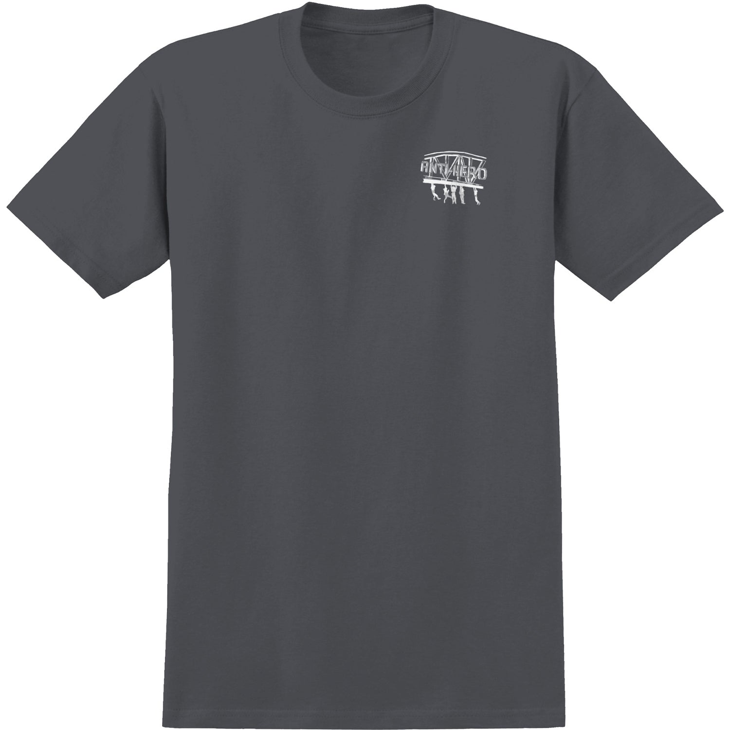 Anti Hero Skateboards Shirt Still Believe Charcoal